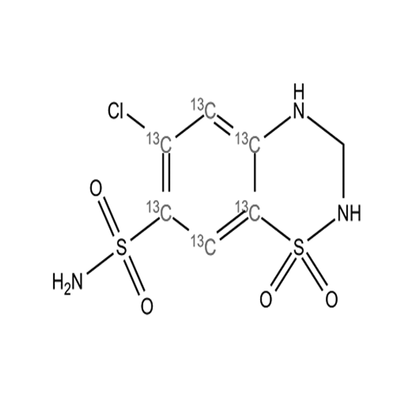 Hydrochlorothiazide 13C6^.png